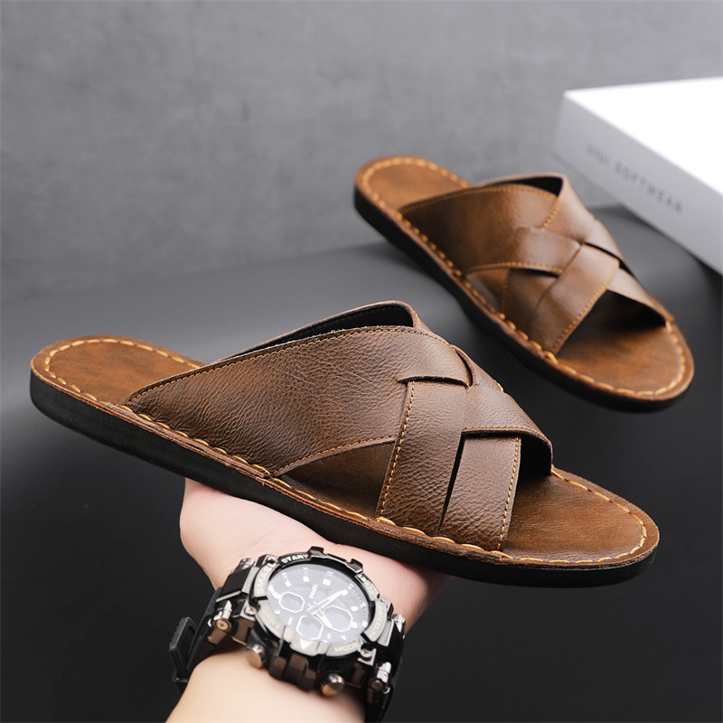Echtes Leder Herren Casual San – Flip Flop Leather Men Bewertung und Preis