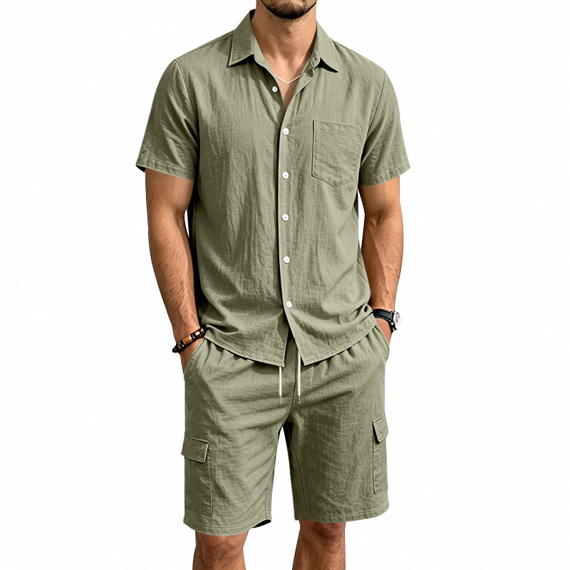 Herren Sommer Amerikanisches L – Short Linen Drawstring Bewertung und Preis
